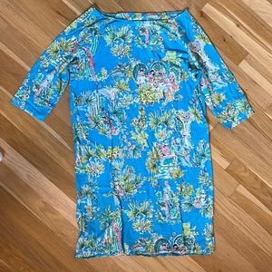 Lilly Pulitzer Cassie Jungle Glam Toile Dress